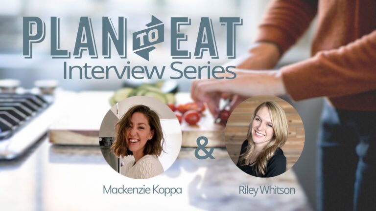 branded image with the words "Plan to Eat Interview Series"