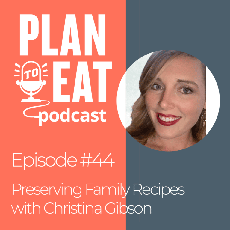 podcast episode 44 - create my cookbook